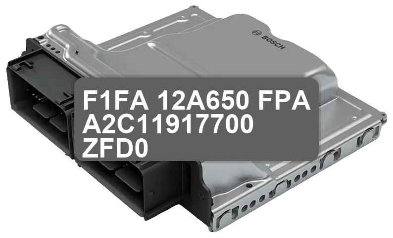 ECU Sterownik F1FA-12A650-FPA A2C11917700 ZFD0