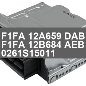 ECU Sterownik F1FA-12A659-DAB F1FA-12B684-AEB 0261S15011