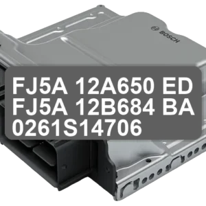 ECU Sterownik FJ5A-12A650-ED FJ5A-12B684-BA 0261S14706