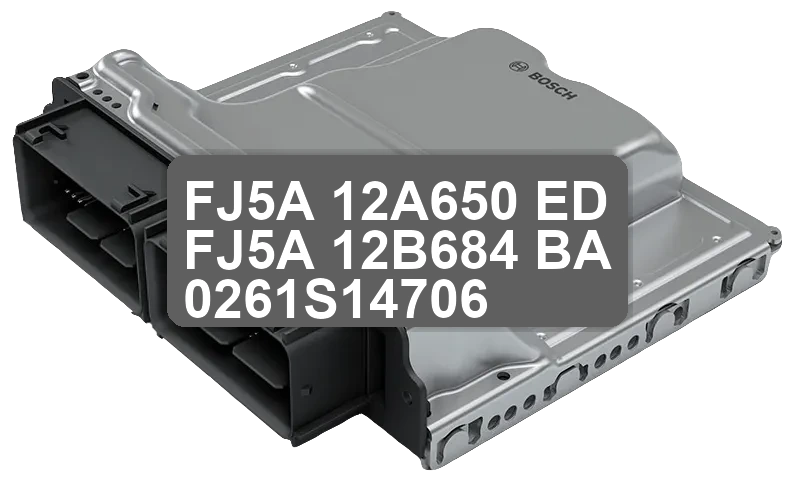 ECU Sterownik FJ5A-12A650-ED FJ5A-12B684-BA 0261S14706