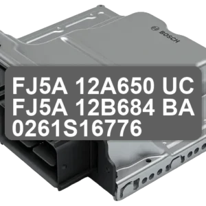 ECU Sterownik FJ5A-12A650-UC FJ5A-12B684-BA 0261S16776