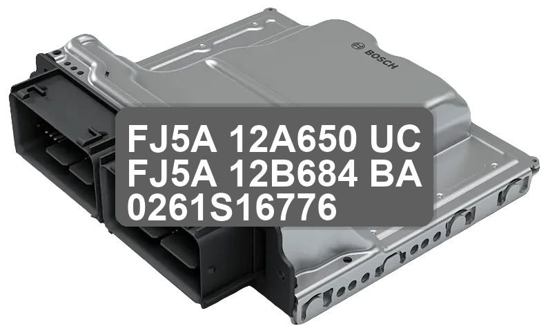 ECU Sterownik FJ5A-12A650-UC FJ5A-12B684-BA 0261S16776