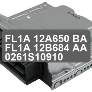 ECU Sterownik FL1A-12A650-BA FL1A-12B684-AA 0261S10910