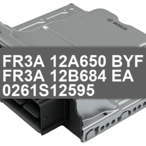 ECU Sterownik FR3A-12A650-BYF FR3A-12B684-EA 0261S12595