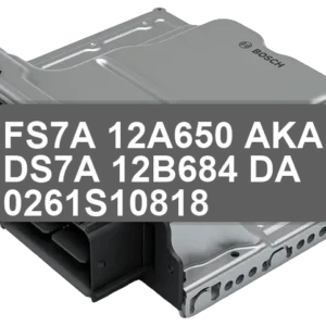 ECU Sterownik FS7A-12A650-AKA DS7A-12B684-DA 0261S10818