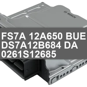 ECU Sterownik FS7A-12A650-BUE DS7A12B684-DA 0261S12685
