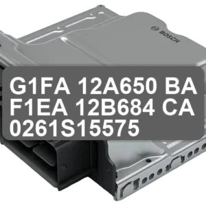 ECU Sterownik G1FA-12A650-BA F1EA-12B684-CA 0261S15575