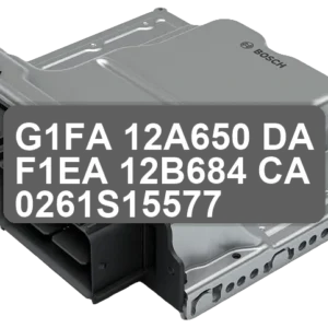 ECU Sterownik G1FA-12A650-DA F1EA-12B684-CA 0261S15577