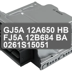 ECU Sterownik GJ5A-12A650-HB FJ5A-12B684-BA 0261S15051