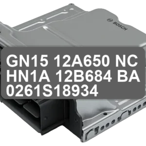 ECU Sterownik GN15-12A650-NC HN1A-12B684-BA 0261S18934