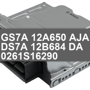 ECU Sterownik GS7A-12A650-AJA DS7A-12B684-DA 0261S16290