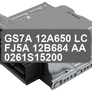 ECU Sterownik GS7A-12A650-LC FJ5A-12B684-AA 0261S15200