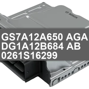ECU Sterownik GS7A12A650-AGA DG1A12B684-AB 0261S16299