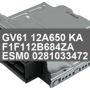 ECU Sterownik GV61-12A650-KA F1F112B684ZA ESM0 0281033472