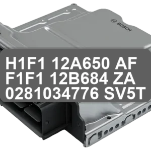 ECU Sterownik H1F1-12A650-AF F1F1-12B684-ZA 0281034776 SV5T