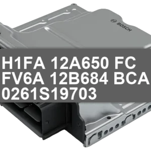 ECU Sterownik H1FA-12A650-FC FV6A-12B684-BCA 0261S19703