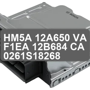 ECU Sterownik HM5A-12A650-VA F1EA-12B684-CA 0261S18268