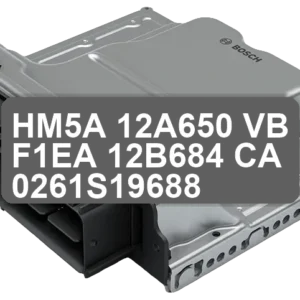 ECU Sterownik HM5A-12A650-VB F1EA-12B684-CA 0261S19688