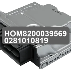 ECU Sterownik HOM8200039569 0281010819