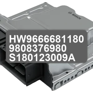ECU Sterownik HW9666681180 9808376980 S180123009A