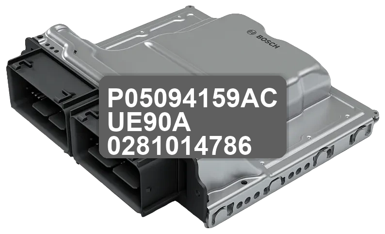 ECU Sterownik P05094159AC UE90A 0281014786