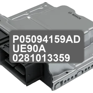 ECU Sterownik P05094159AD UE90A 0281013359