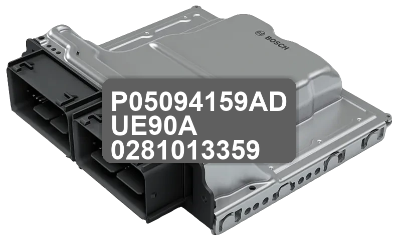 ECU Sterownik P05094159AD UE90A 0281013359