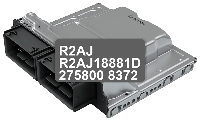 ECU Sterownik R2AJ R2AJ18881D 275800-8372