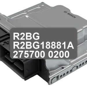 ECU Sterownik R2BG R2BG18881A 275700-0200