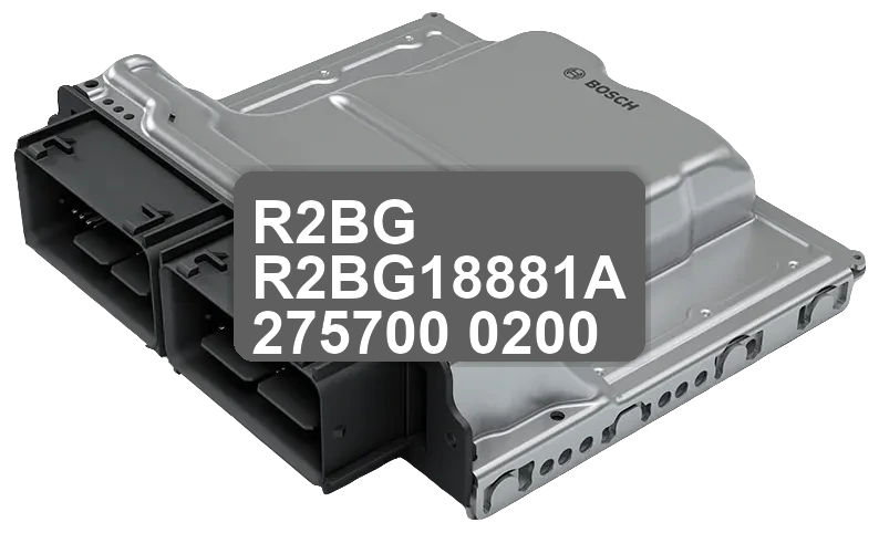 ECU Sterownik R2BG R2BG18881A 275700-0200