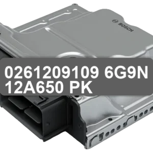ECU Sterownik 0261209109 6G9N-12A650-PK