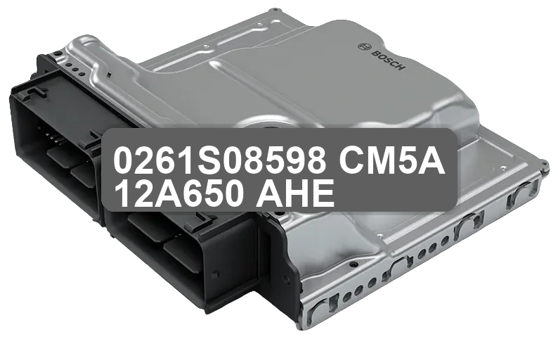ECU Sterownik 0261S08598 CM5A-12A650-AHE
