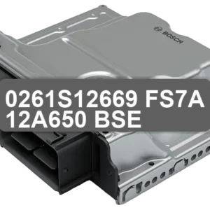 ECU Sterownik 0261S12669 FS7A-12A650-BSE