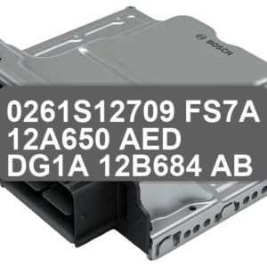 ECU Sterownik 0261S12709 FS7A-12A650-AED DG1A-12B684-AB