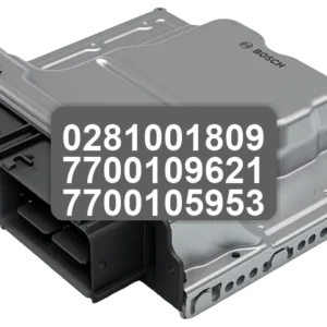 ECU Sterownik 0281001809 7700109621 7700105953
