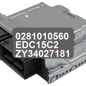 ECU Sterownik 0281010560 EDC15C2 ZY34027181