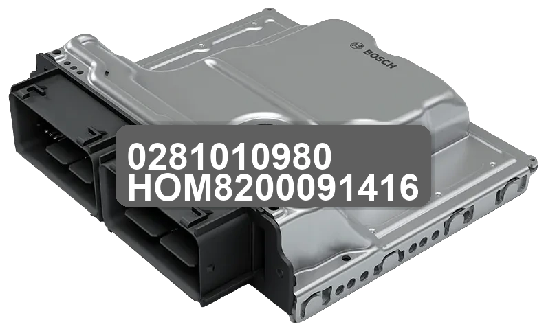 ECU Sterownik 0281010980 HOM8200091416