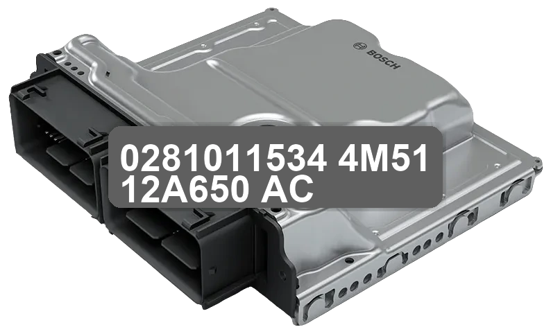 ECU Sterownik 0281011534 4M51-12A650-AC
