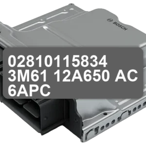 ECU Sterownik 02810115834 3M61-12A650-AC 6APC