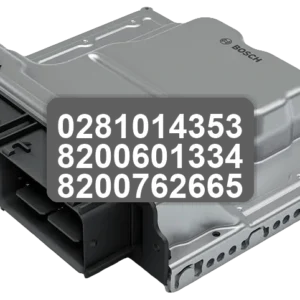 ECU Sterownik 0281014353 8200601334 8200762665