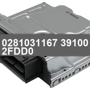 ECU Sterownik 0281031167 39100-2FDD0