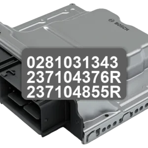 ECU Sterownik 0281031343 237104376R 237104855R
