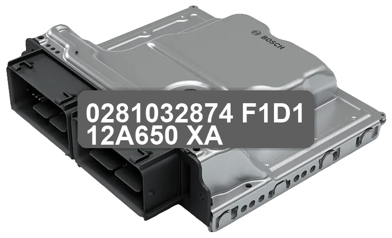 ECU Sterownik 0281032874 F1D1-12A650-XA