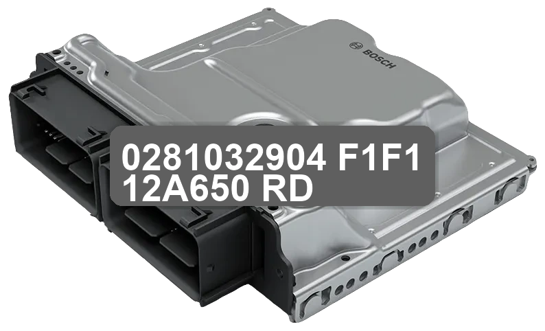 ECU Sterownik 0281032904 F1F1-12A650-RD
