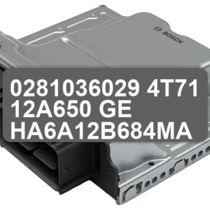 ECU Sterownik 0281036029 4T71-12A650-GE HA6A12B684MA