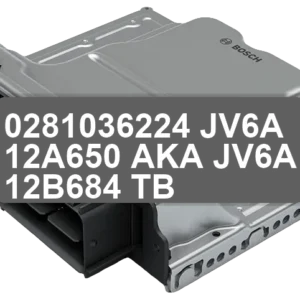 ECU Sterownik 0281036224 JV6A-12A650-AKA JV6A-12B684-TB