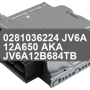 ECU Sterownik 0281036224 JV6A-12A650-AKA JV6A12B684TB