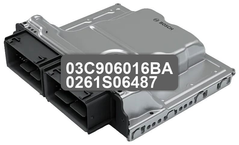 ECU Sterownik 03C906016BA 0261S06487