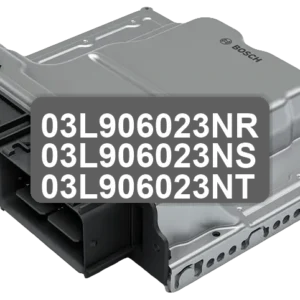 ECU Sterownik 03L906023NR 03L906023NS 03L906023NT