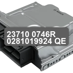 ECU Sterownik 23710 0746R 0281019924 QE